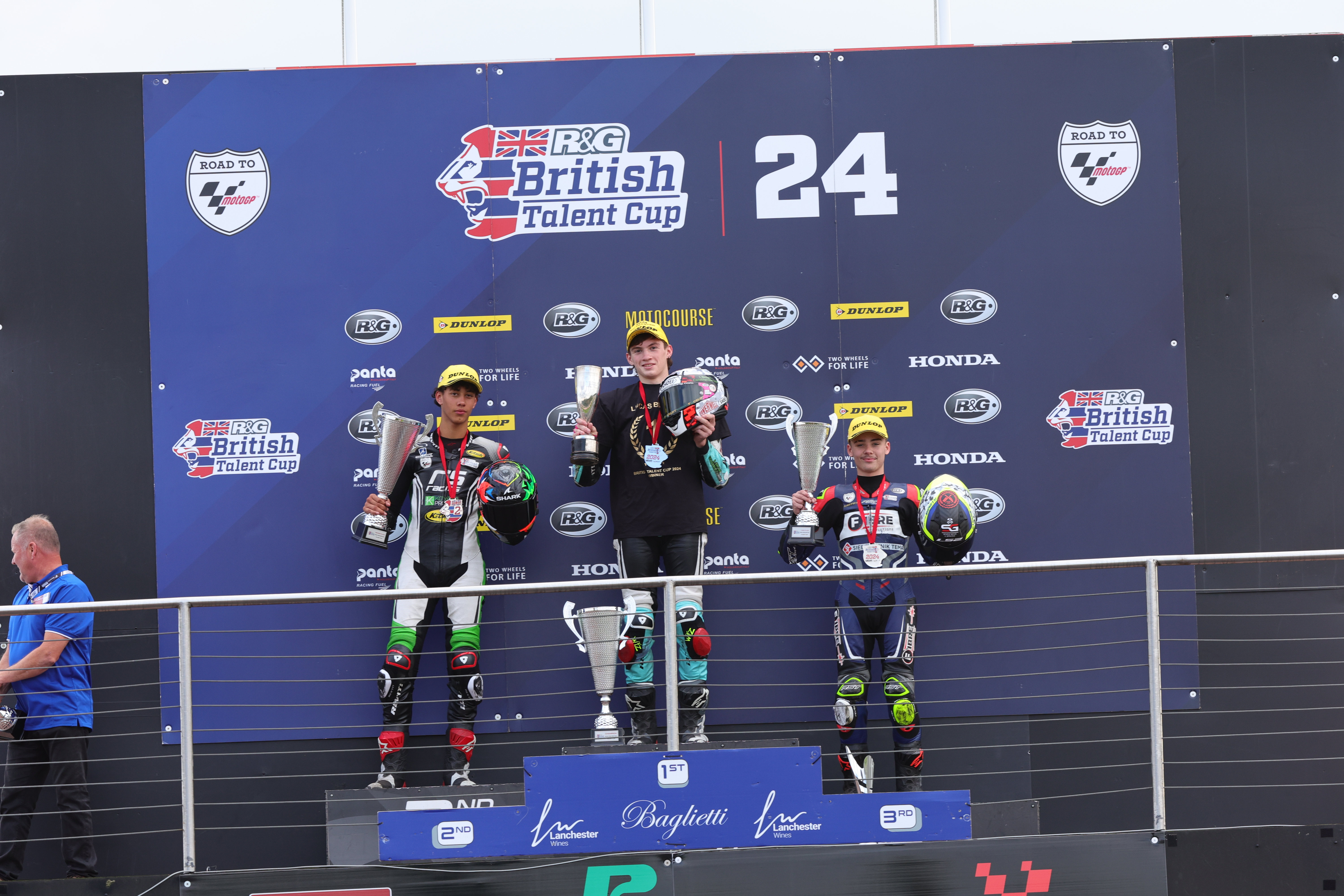 Podium Round 8 Donington Park GP2