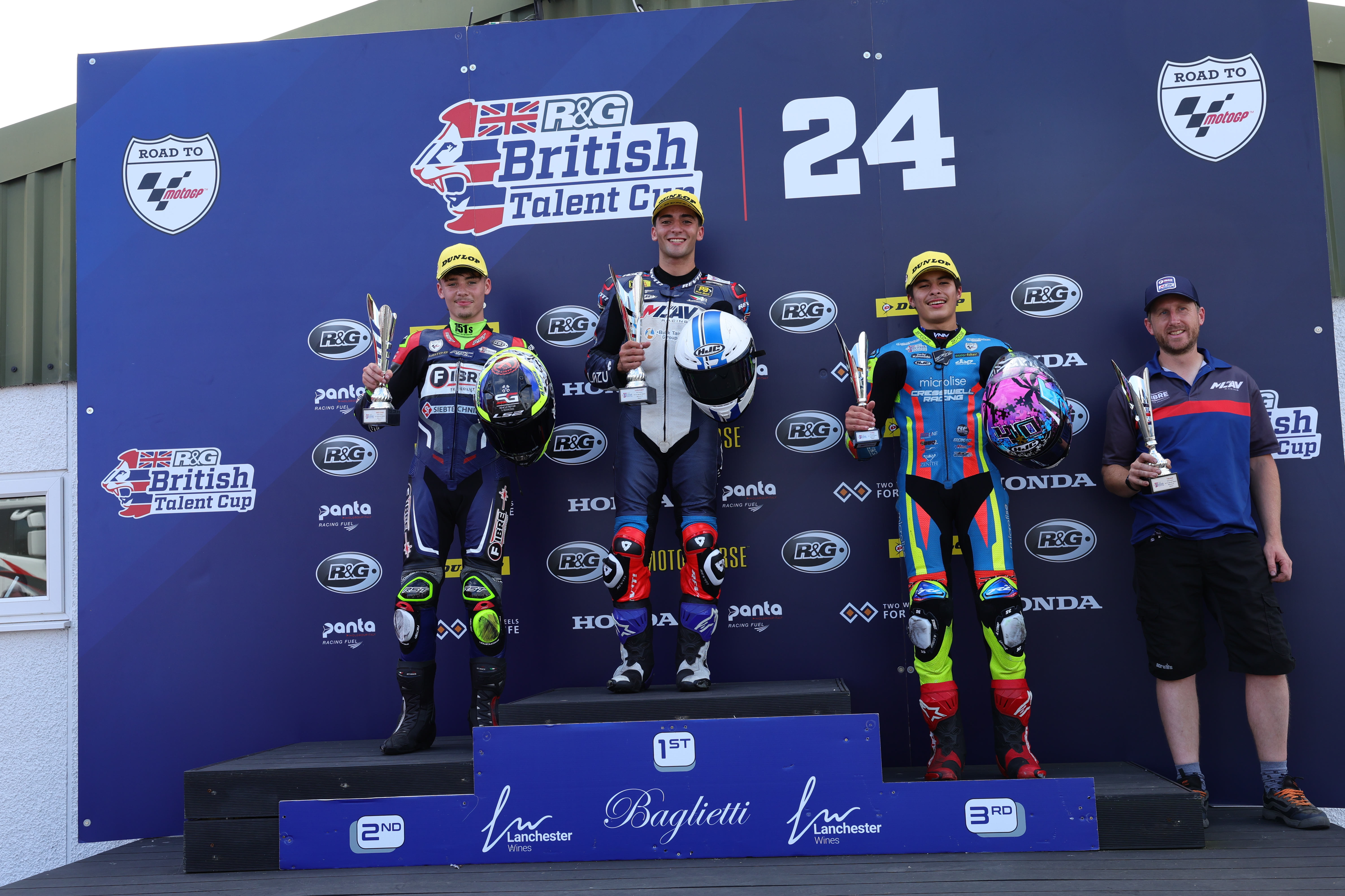 Round 6 Thruxton Race 1 Podium