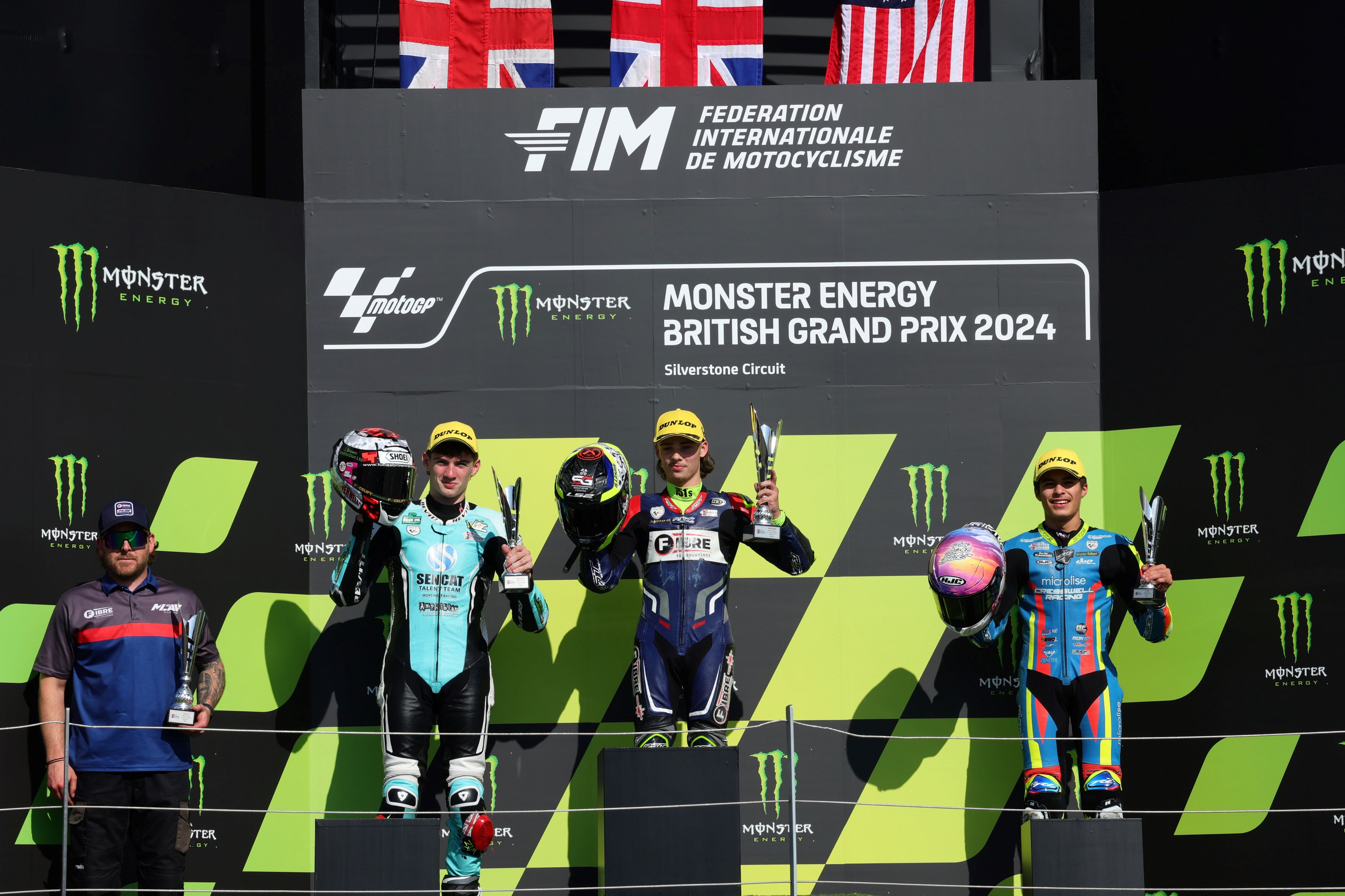 Round 5 Silverstone GP Podium Race 1